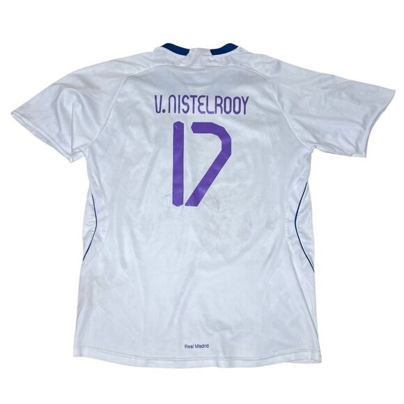 Y2K Real Madrid V. Nistelrooy Jersey Large - Picture 8 of 11